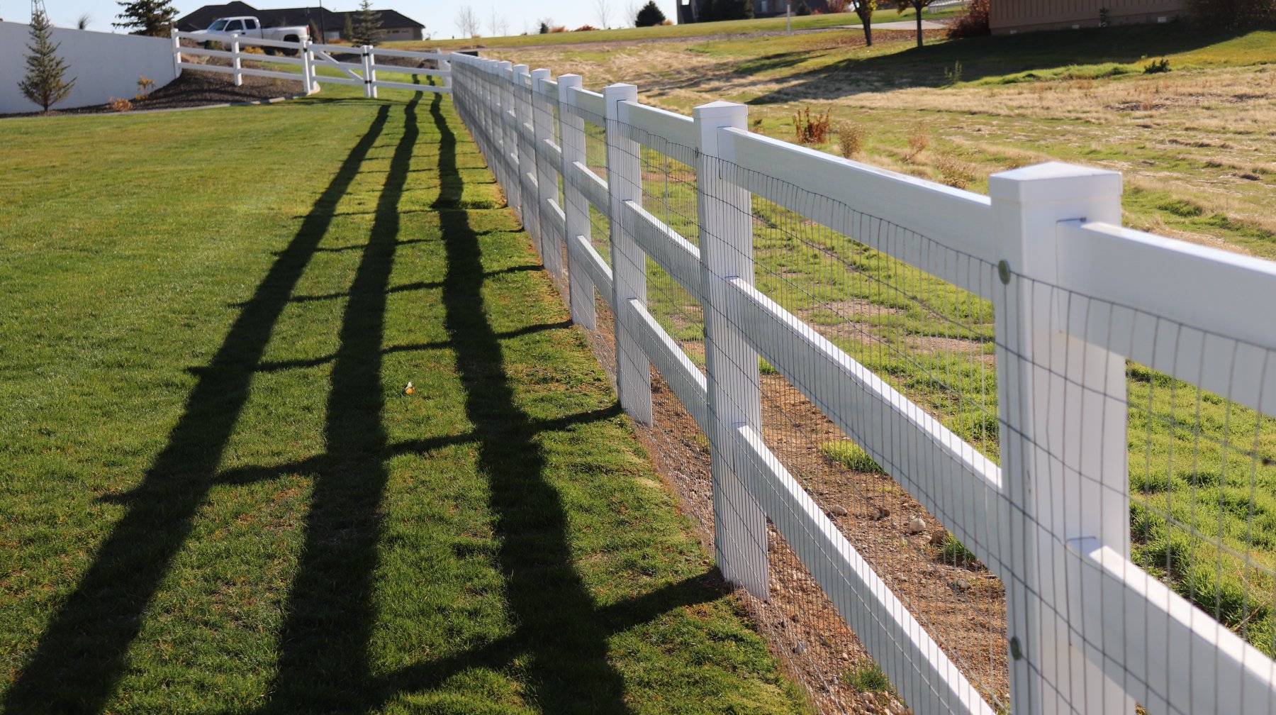 Agricultural 3-Rail Fencing